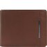  Eluxe Veg Geldbörse RFID Schutz Leder 11 cm Variante dark brown