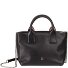  Ibiza Handtasche Leder 22 cm Variante schwarz rose