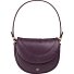  Schultertasche Leder 22 cm Variante deep purple