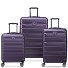 Air Armour 4 Rollen Kofferset 3-teilig mit Dehnfalte Variante dunkel violett Air Armour 4 Rollen Kofferset 3-teilig mit Dehnfalte Variante dunkel violett