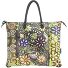  G3 Schultertasche Leder 44 cm Variante green flower embroidery