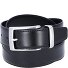  Business Gürtel Leder Variante black | 110 cm