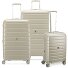 Relife 4 Rollen Kofferset 3-teilig mit Dehnfalte Variante sand Relife 4 Rollen Kofferset 3-teilig mit Dehnfalte Variante sand