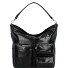 LK 204 Schultertasche Leder 43 cm Variante black LK 204 Schultertasche Leder 43 cm Variante black