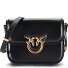 Love Box Umhängetasche Leder 20 cm Variante nero-antique gold Love Box Umhängetasche Leder 20 cm Variante nero-antique gold
