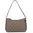  Eco Erica Schultertasche 24 cm Variante latte logo