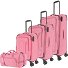 Boja 4 Rollen Kofferset 4-teilig Variante pink  Boja 4 Rollen Kofferset 4-teilig Variante pink