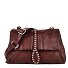  Cesarina Umhängetasche Leder 24 cm Variante vinaccia