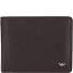  Polo Geldbörse RFID Schutz Leder 12.5 cm Variante dunkelbraun