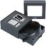  Gürtel Geschenkbox Leder 3tlg. Variante schwa cafe | individuell kürzbar
