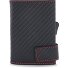 Kartenetui RFID Leder 9 cm Variante schwarz-rot Kartenetui RFID Leder 9 cm Variante schwarz-rot