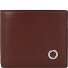 Biagio Geldbörse Leder 11 cm Variante marrone-rutenio palladio Biagio Geldbörse Leder 11 cm Variante marrone-rutenio palladio