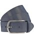  Gürtel Leder Variante navy-silver | 75 cm