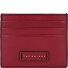  Leda Kreditkartenetui RFID Schutz Leder 10 cm Variante rosso