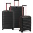  B-Flying Move 4 Rollen Kofferset 3-teilig mit Dehnfalte Variante nero fumo