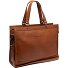  Manly Schultertasche Leder 40 cm Laptopfach Variante cognac