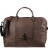 Urban Poets Atlas Weekender Reisetasche Leder 65 cm Variante stone grey