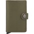  Miniwallet Crisple Kreditkartenetui Geldbörse RFID Leder 6,5 cm Variante kelp