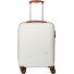  Bali 4 Rollen Kabinentrolley S 55 cm Variante weiss-cognac