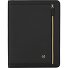 Amelie Women's Zippered Padfolio with Tablet Pocket Variante black Amelie Women's Zippered Padfolio with Tablet Pocket Variante black