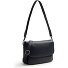  Miloa Schultertasche Leder 23 cm Variante navy